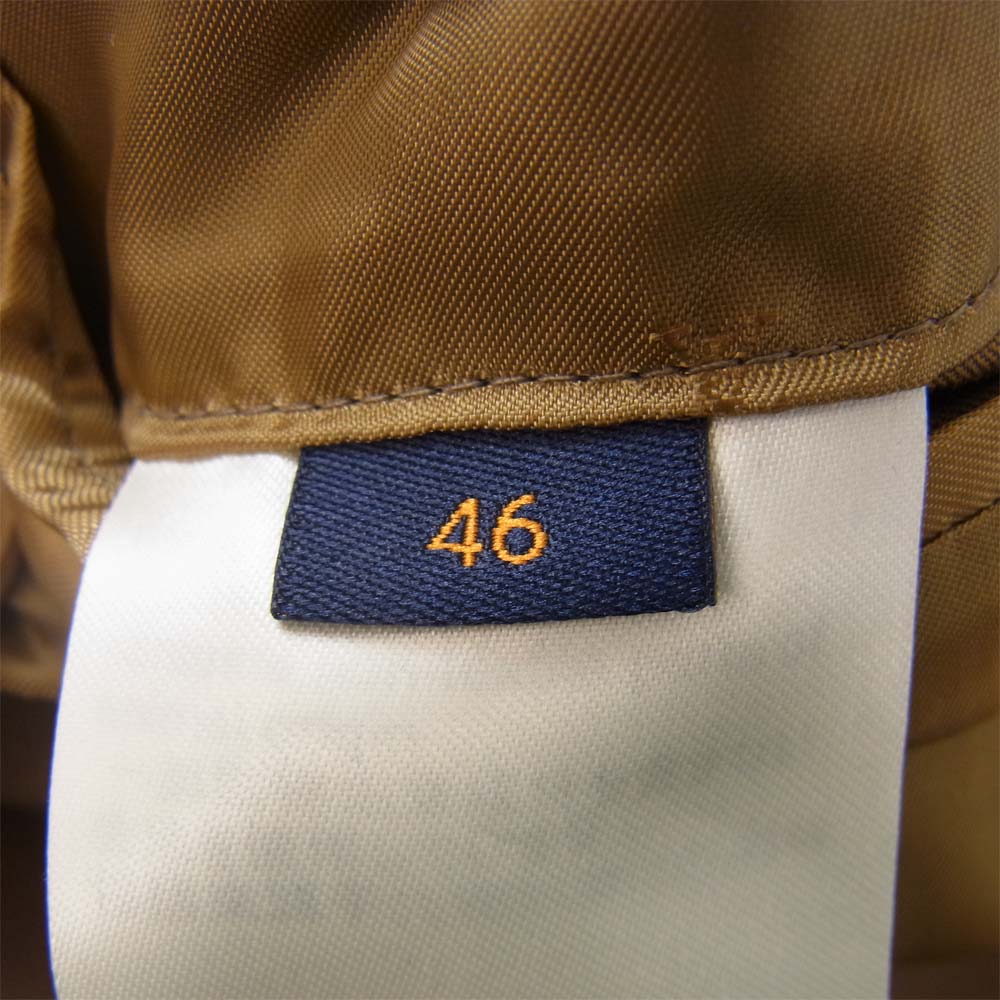 LOUIS VUITTON ルイ・ヴィトン RM191-JMD-HGC70E ステッチデザイン ダブル チェスター コート ブラウン系 46【新古品】【未使用】【中古】