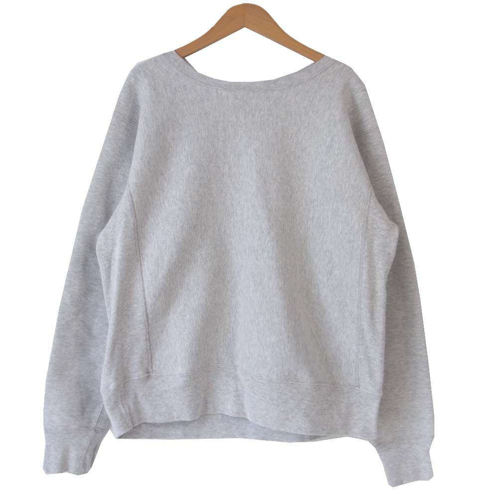 Champion チャンピオン Reverse Weave リバースウィーブ 赤単タグ 復刻 クルーネック グレー系 L【中古】