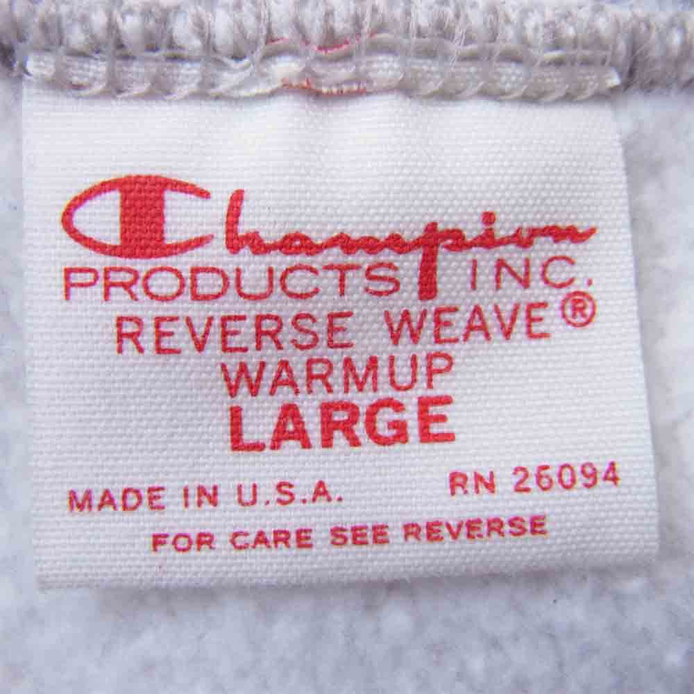 Champion チャンピオン Reverse Weave リバースウィーブ 赤単タグ 復刻 クルーネック グレー系 L【中古】