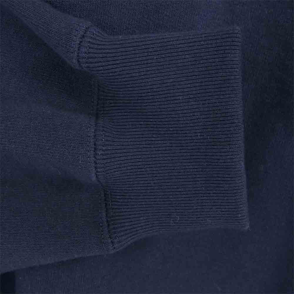 バンブーシュート 2101026 DETACHABLE SLEEVE CREW NECK SWEAT SHIRT デタッチャブル スリーブ クルーネック スウェット シャツ ネイビー系 L【新古品】【未使用】【中古】