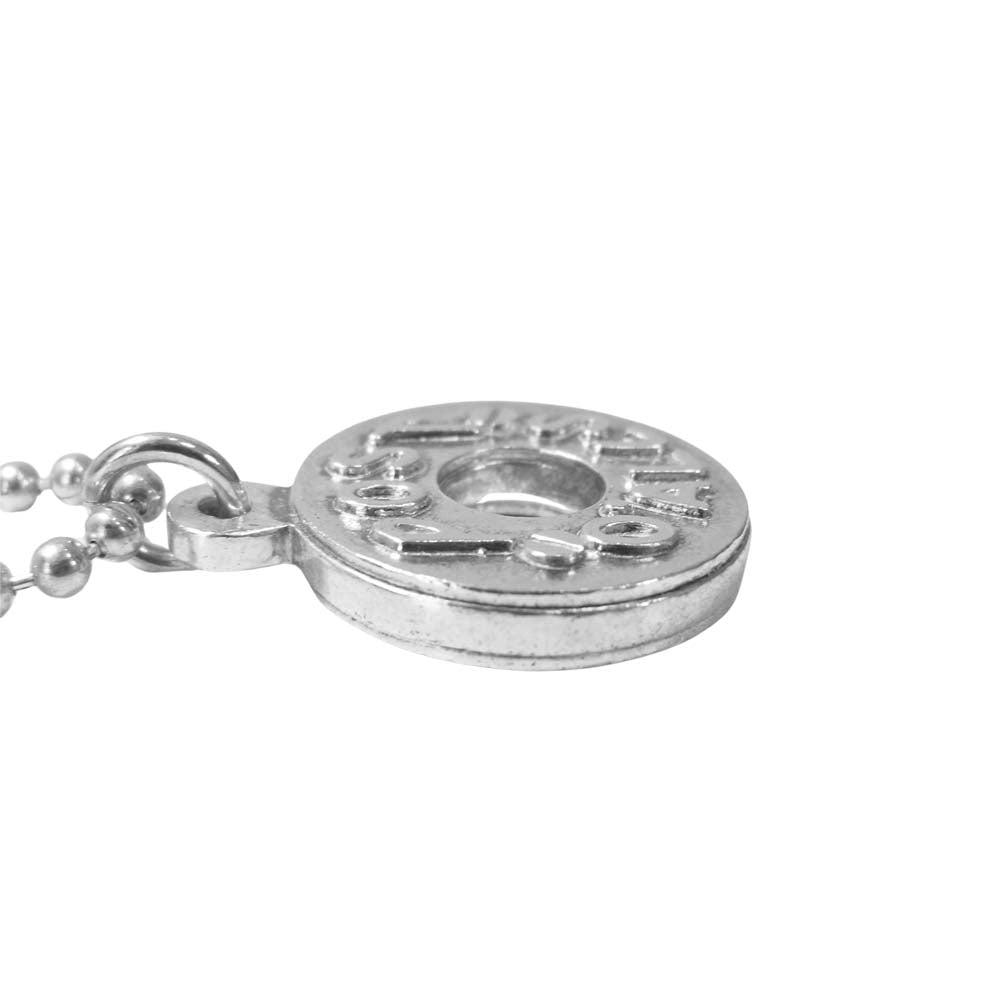 POST OVERALLS ポストオーバーオールズ River別注 DOUGHNUT PENDANT ドーナツ ペンダント ネックレス シルバー系【美品】【中古】