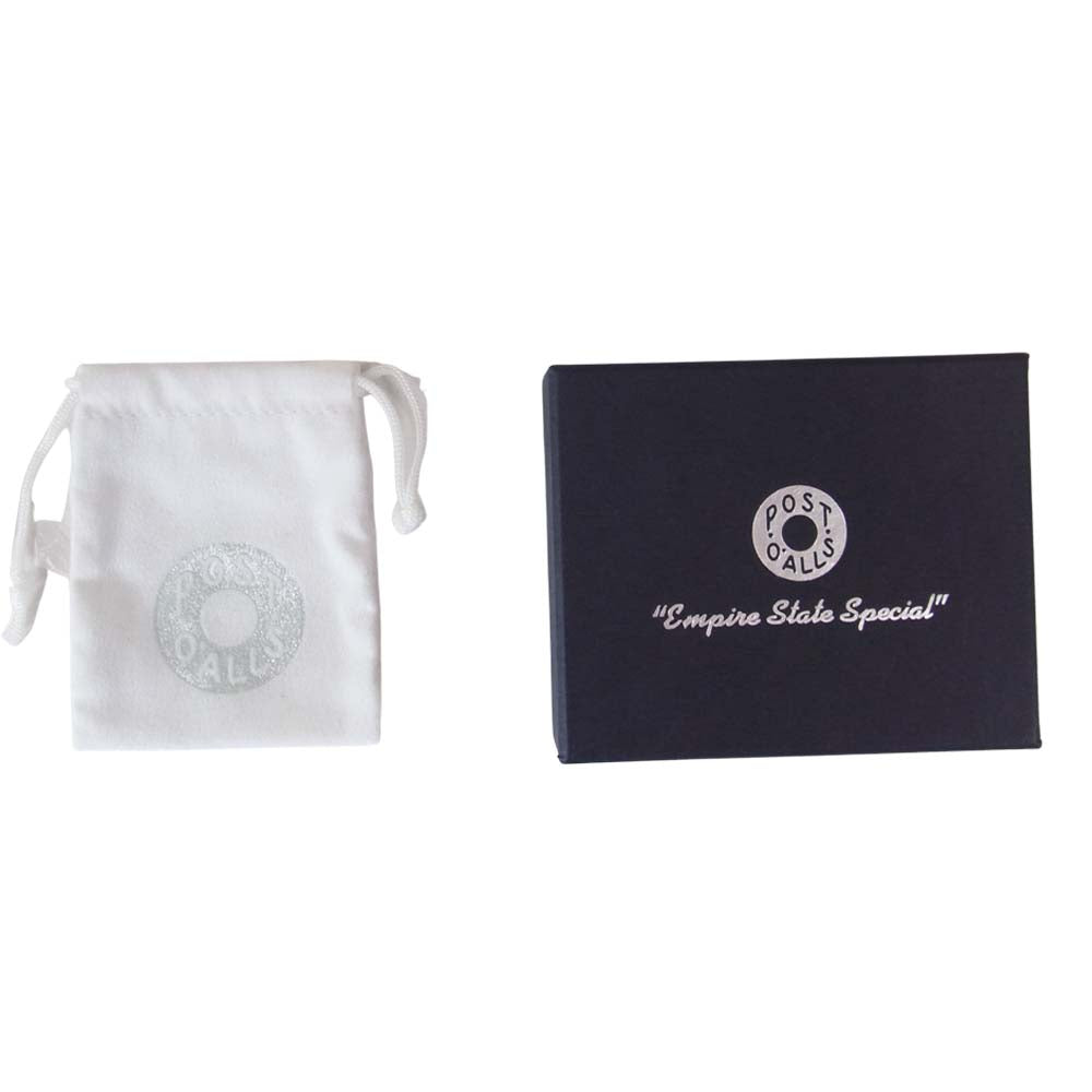 POST OVERALLS ポストオーバーオールズ River別注 DOUGHNUT PENDANT ドーナツ ペンダント ネックレス シルバー系【美品】【中古】