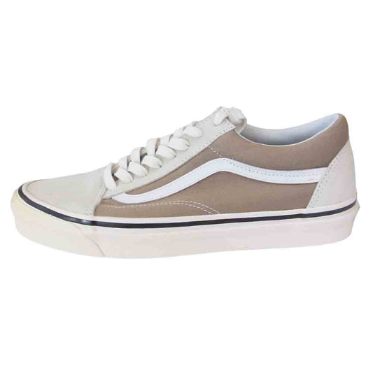 VANS バンズ Anaheim Factory Old Skool 36 Dx アナハイム ファクトリー オールドスクール デラックス ベージュ系 28【極上美品】【中古】