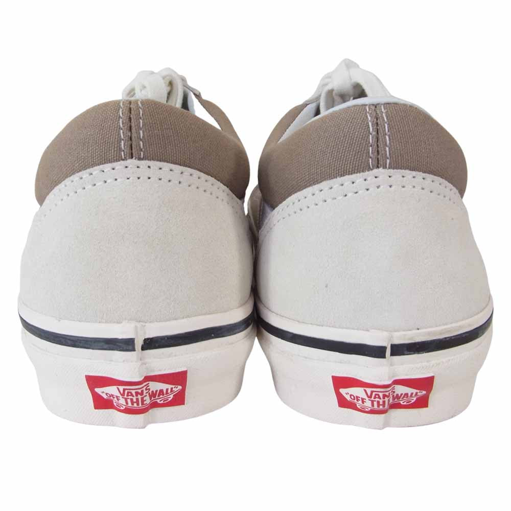 VANS バンズ Anaheim Factory Old Skool 36 Dx アナハイム ファクトリー オールドスクール デラックス ベージュ系 28【極上美品】【中古】