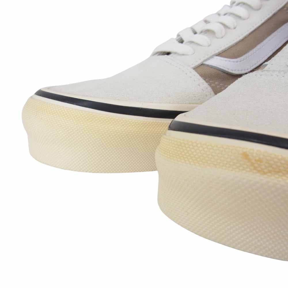 VANS バンズ Anaheim Factory Old Skool 36 Dx アナハイム ファクトリー オールドスクール デラックス ベージュ系 28【極上美品】【中古】