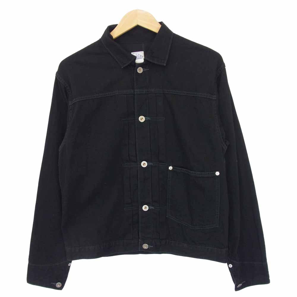 POST OVERALLS ポストオーバーオールズ El Ranchero 2 ジャケット ブラック系 M【中古】