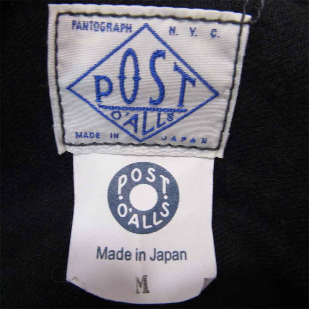 POST OVERALLS ポストオーバーオールズ El Ranchero 2 ジャケット ブラック系 M【中古】