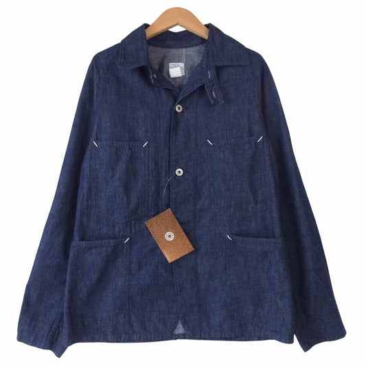 POST OVERALLS ポストオーバーオールズ POST42 ポスト42 5oz Blue Denim デニム ジャケット インディゴブルー系 S【新古品】【未使用】【中古】