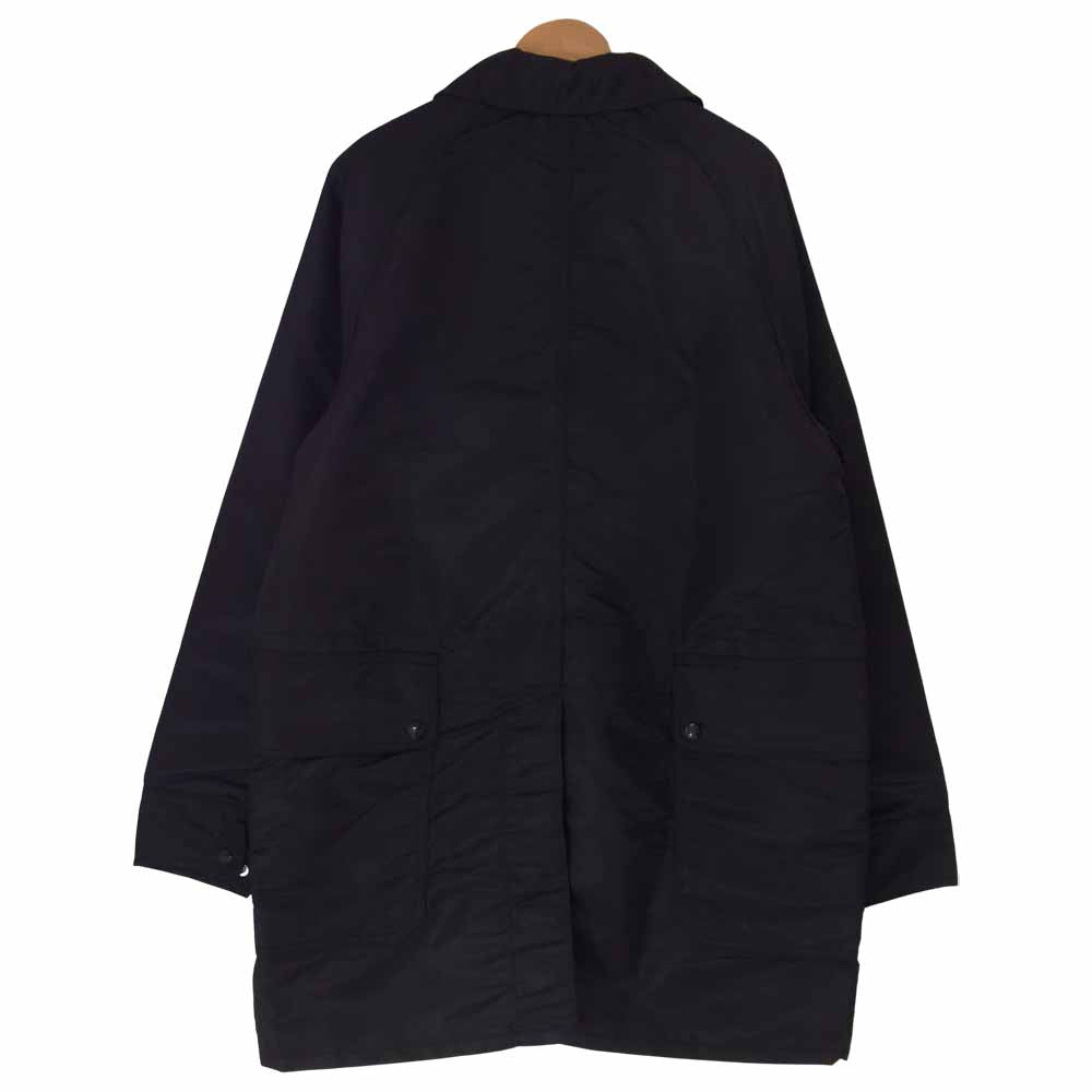 SASAFRAS ササフラス SF-201697 Fall Leaf Coat ＋ Nylon Twill フォール リーフ ナイロン ツイル コート ブラック系 S【新古品】【未使用】【中古】