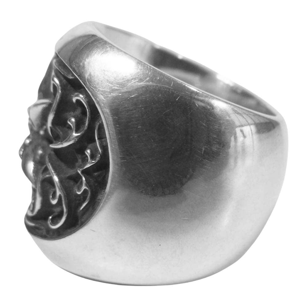 CHROME HEARTS クロムハーツ（原本無） クラシック オーバル スター リング シルバー925 シルバー系 15～16号【中古】