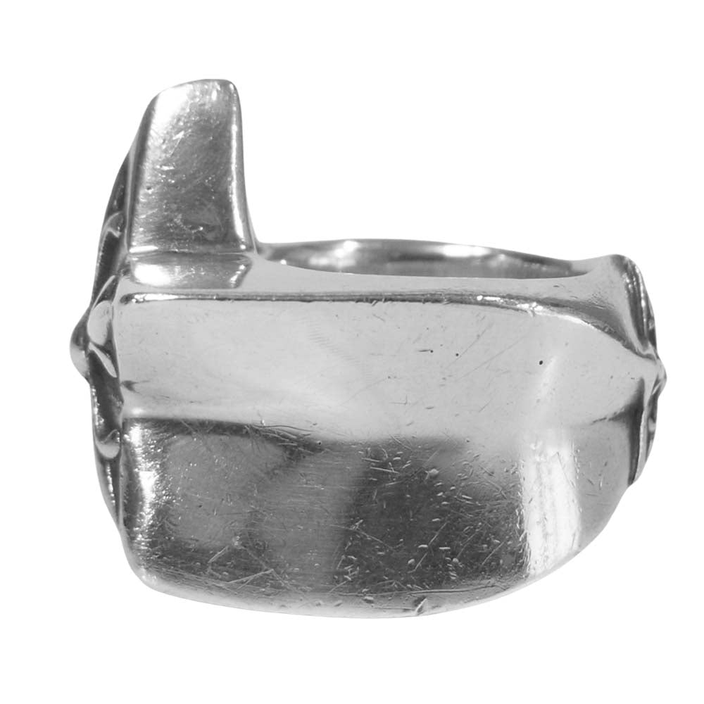 CHROME HEARTS クロムハーツ（原本無） ラージ スター リング シルバー925 シルバー系 11号【中古】
