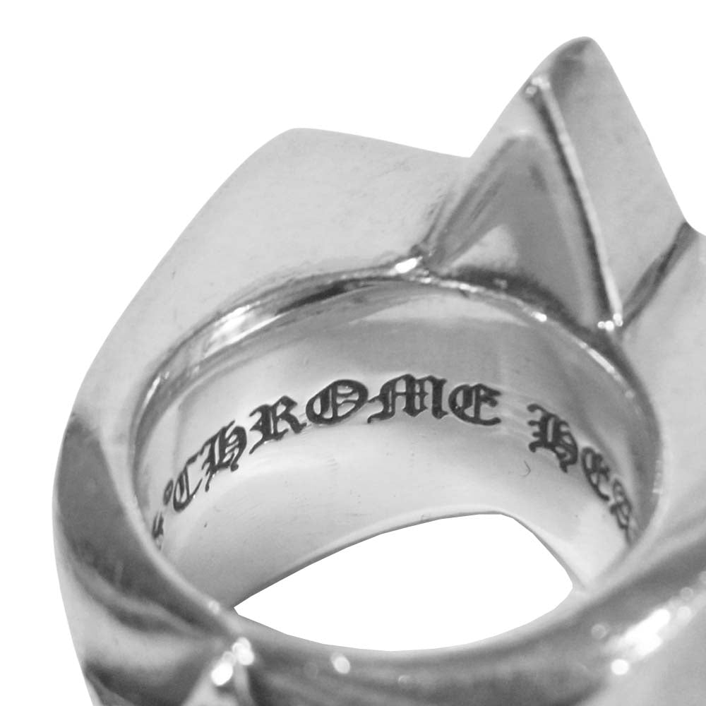 CHROME HEARTS クロムハーツ（原本無） ラージ スター リング シルバー925 シルバー系 11号【中古】