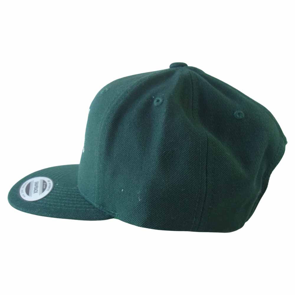 TENDERLOIN テンダーロイン 19AW  CAP DLR 6パネル スナップバック ベースボール キャップ グリーン系【中古】
