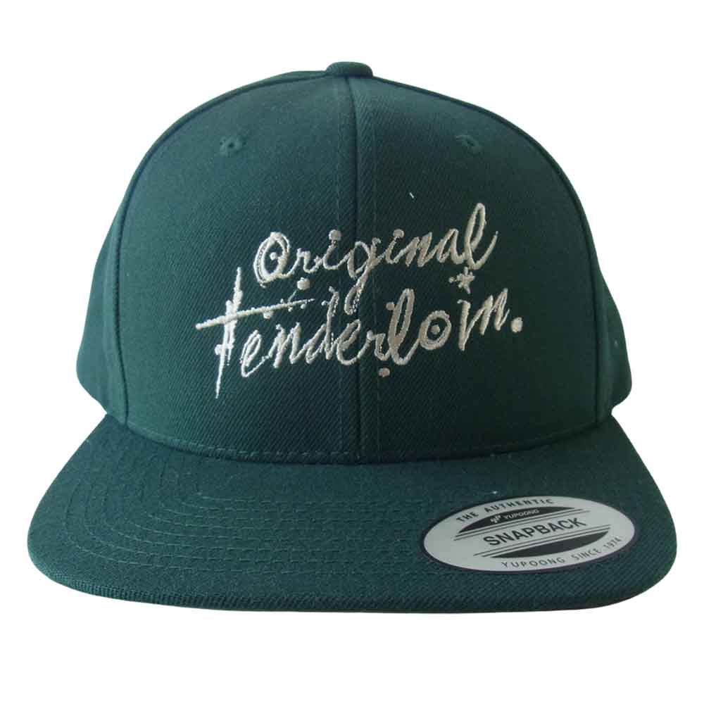 TENDERLOIN テンダーロイン 19AW  CAP DLR 6パネル スナップバック ベースボール キャップ グリーン系【中古】