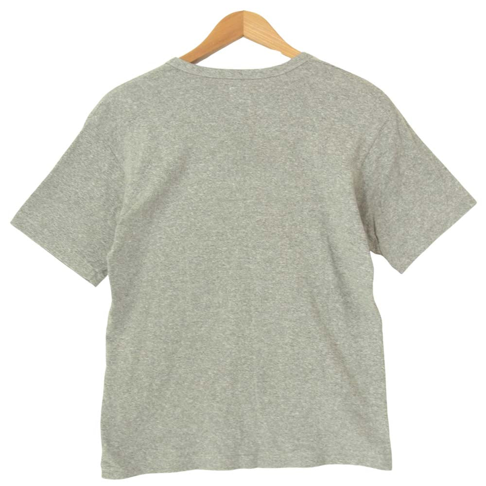 TENDERLOIN テンダーロイン T-TEE ロゴプリント メランジ 半袖Tシャツ グレー系【中古】