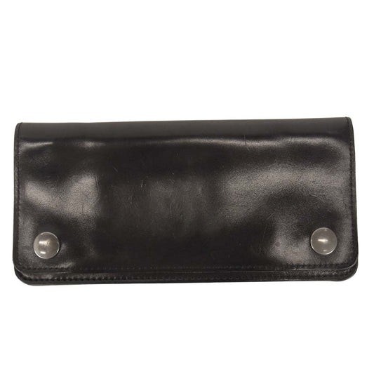 TENDERLOIN テンダーロイン 13AW × ポーター PORTER 本店限定 T-WALLET CORDOVAN コードバン ロング ウォレット ブラック系【中古】