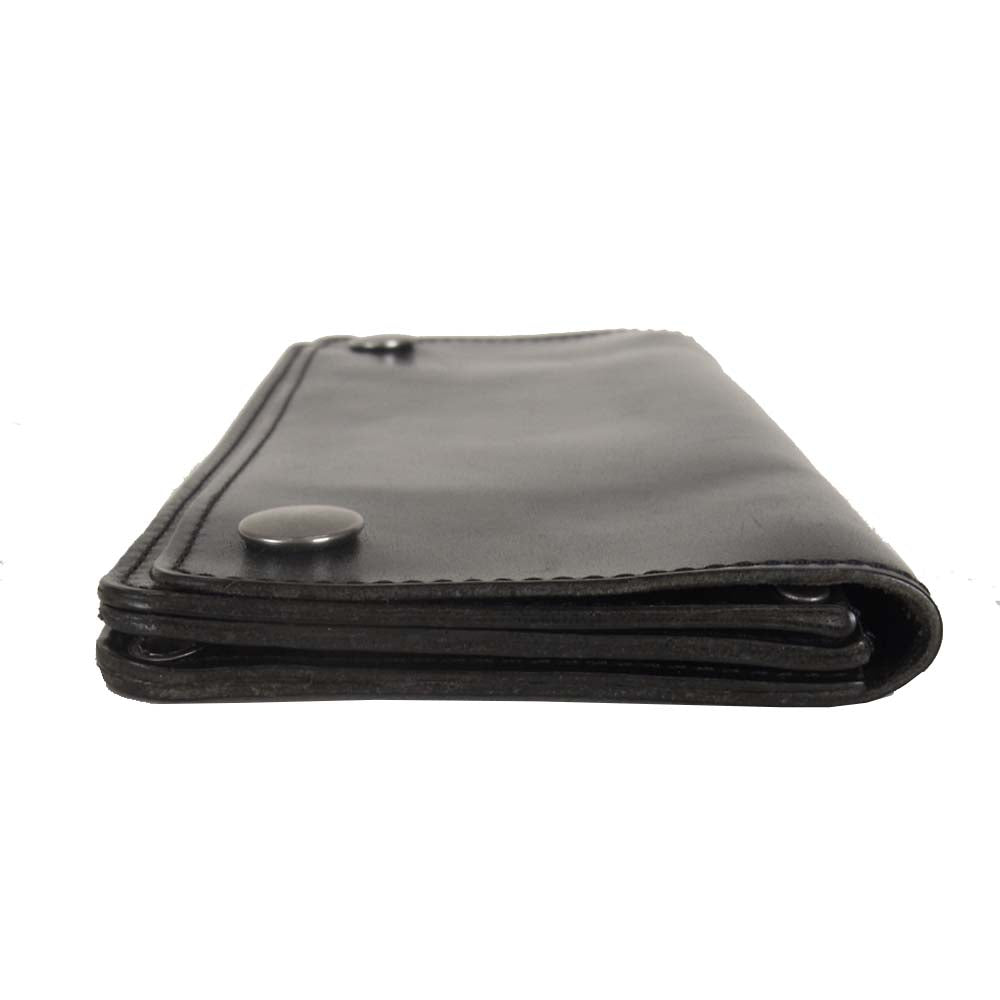 TENDERLOIN テンダーロイン 13AW × ポーター PORTER 本店限定 T-WALLET CORDOVAN コードバン ロング ウォレット ブラック系【中古】