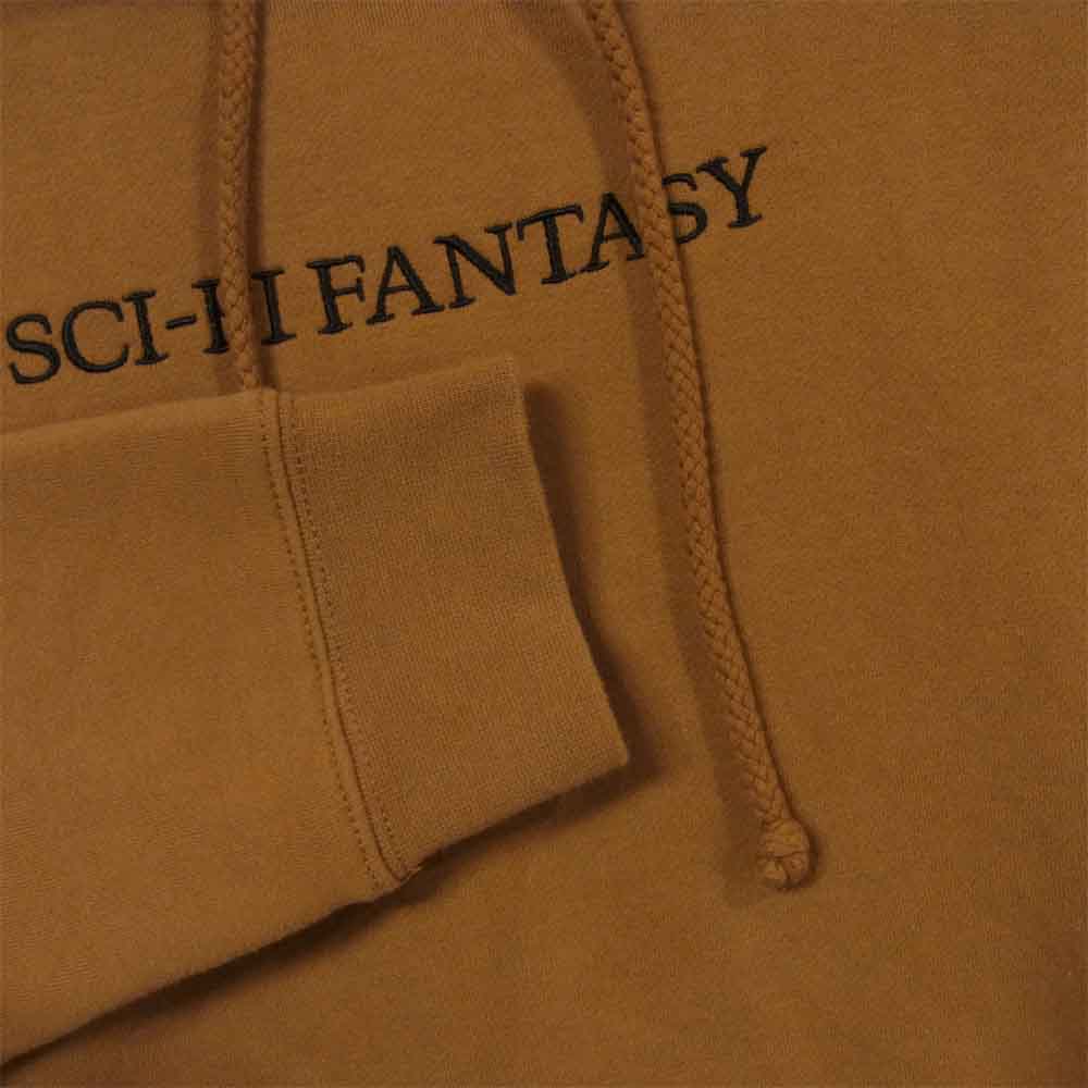 サイエンスファンタジー Logo Hood ロゴ プルオーバー パーカー ブラウン系 M【中古】