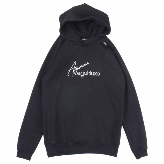 ヴェガリュクス AIRJERSEY プルオーバー パーカー ブラック系 M【中古】