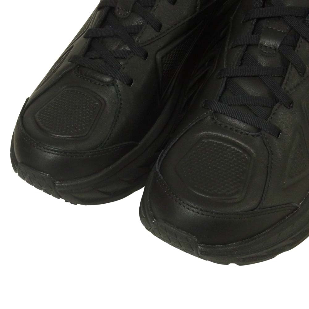 HOKA ONE ONE ホカ オネオネ 1019752 BONDAI LTR WIDE ボンダイ レザー ワイド ランニング スニーカー ブラック系 26cm【新古品】【未使用】【中古】