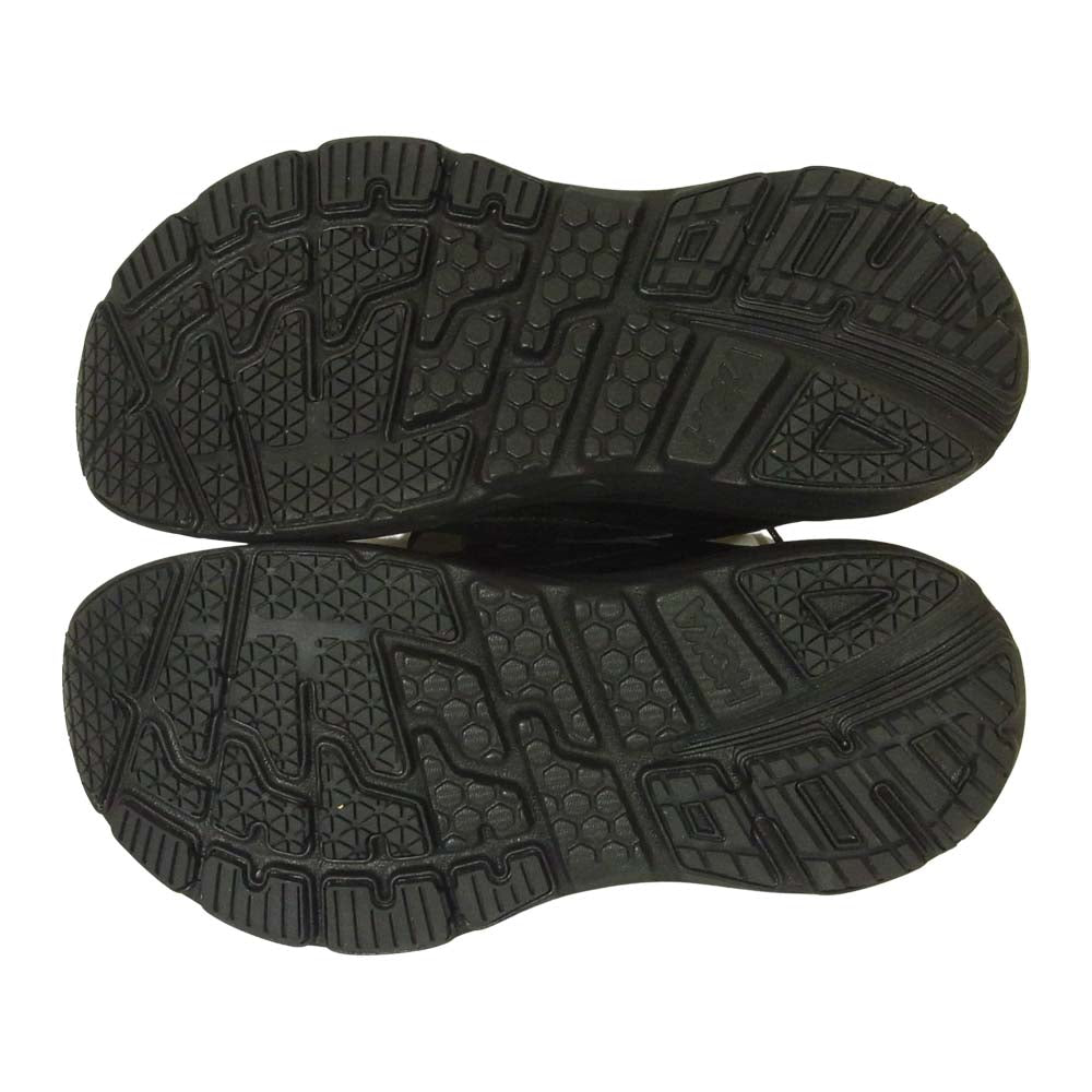 HOKA ONE ONE ホカ オネオネ 1019752 BONDAI LTR WIDE ボンダイ レザー ワイド ランニング スニーカー ブラック系 26cm【新古品】【未使用】【中古】