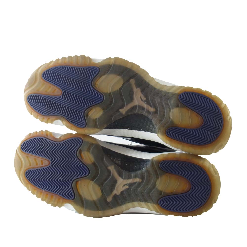 NIKE ナイキ 378037-107 AIR JORDAN 11 RETRO エア ジョーダン 11 コンコルド レトロ ハイカットスニーカー 白×黒 29.5【中古】
