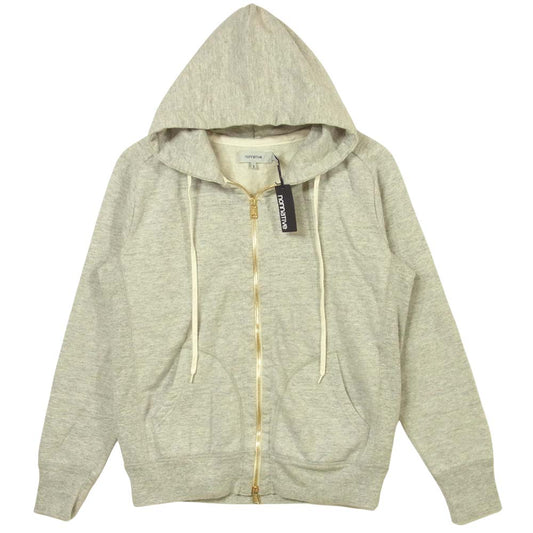 nonnative ノンネイティブ NN-C1909 DWELLER HOODED FULL ZIP COTTON SWEAT フルジップ コットン フーデッド スウェット パーカー グレー系 1【新古品】【未使用】【中古】