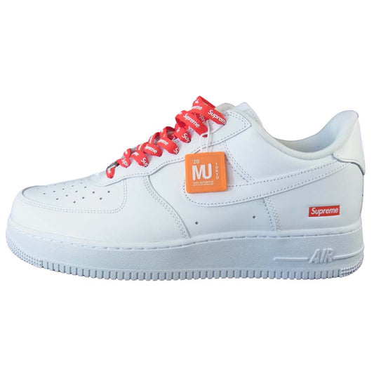 Supreme シュプリーム 20SS CU9225-100 × NIKE AIR FORCE 1 LOW ナイキ エアフォース 1 ホワイト系 28.5【新古品】【未使用】【中古】