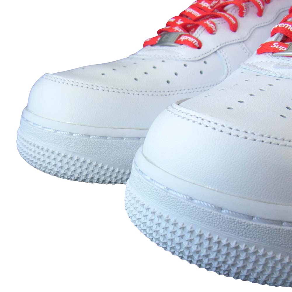 Supreme シュプリーム 20SS CU9225-100 × NIKE AIR FORCE 1 LOW ナイキ エアフォース 1 ホワイト系 28.5【新古品】【未使用】【中古】