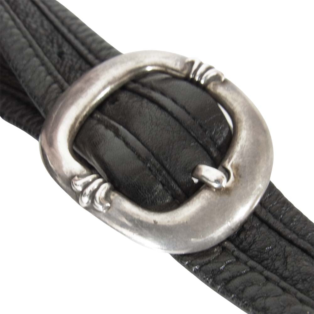 CHROME HEARTS クロムハーツ（原本無） SHOULDER BAG-TINY ガンスリンガー ストラップ レザー ショルダー バッグ ブラック系【中古】