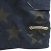 CHROME HEARTS クロムハーツ（原本無） 国内正規品 クロスボール ボタン ハーフ ショート パンツ ネイビー系 34【中古】