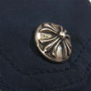 CHROME HEARTS クロムハーツ（原本無） 国内正規品 クロスボール ボタン ハーフ ショート パンツ ネイビー系 34【中古】