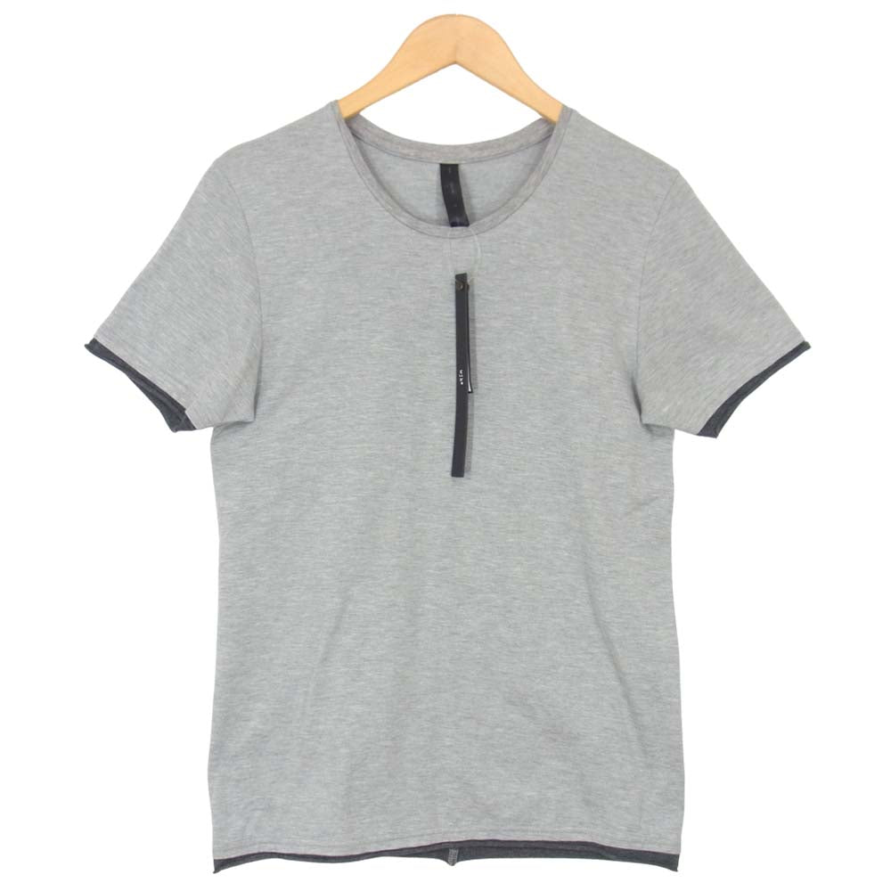 wjk ダブルジェイケイ 19SS 7834-lj91m sweater's cut & sewn カットソー グレー系 S【中古】