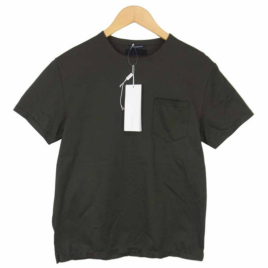 junhashimoto ジュンハシモト 1101910009 POCKET T ポケット Tシャツ カーキ系 2【中古】