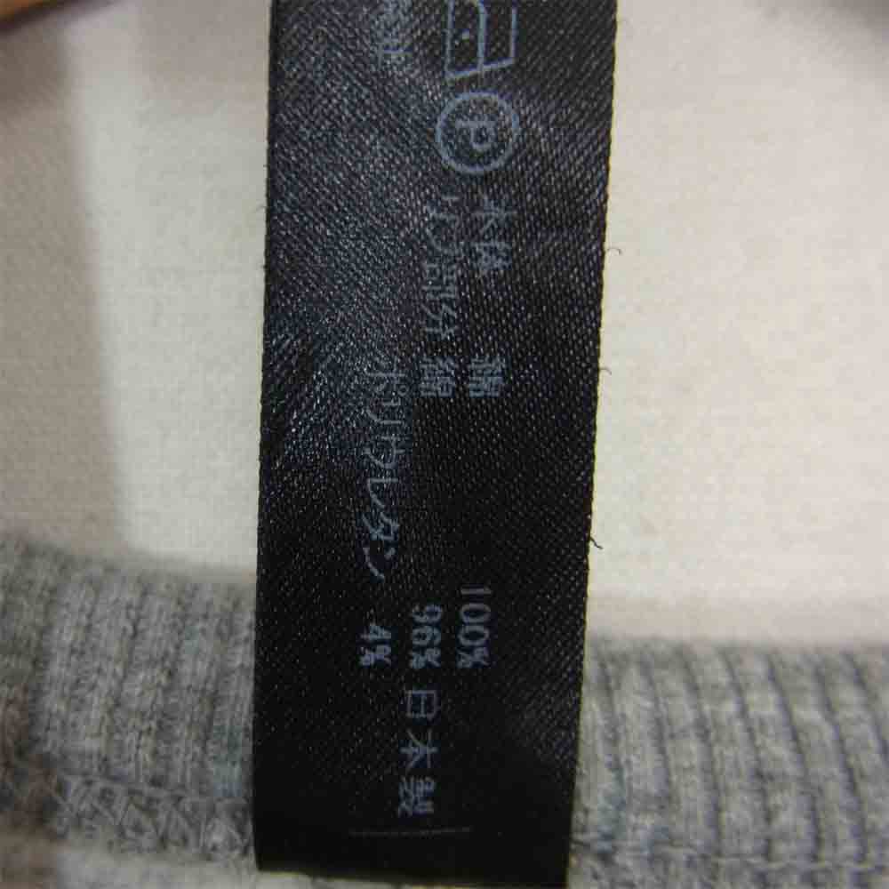 wjk ダブルジェイケイ 2958-mj66p gusset sweat ガゼット スウェット グレー系 S【中古】