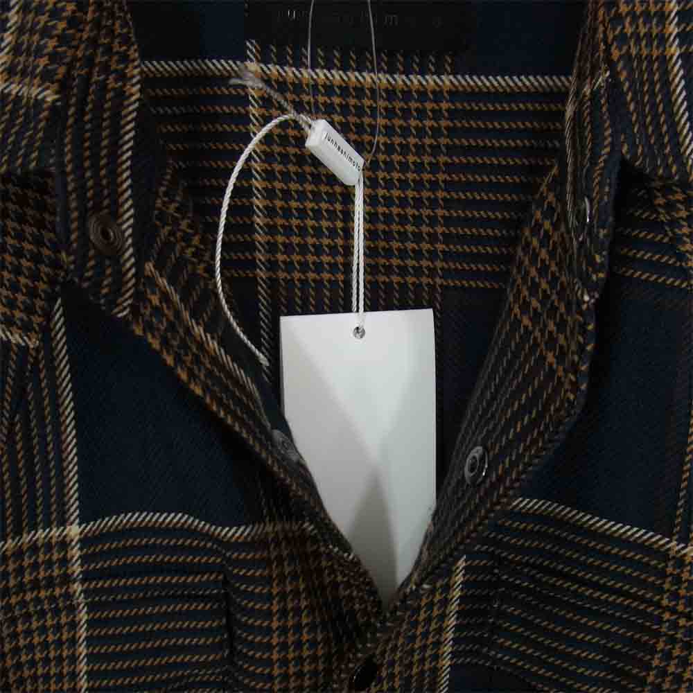 junhashimoto ジュンハシモト 20AW 1062020015 WESTERN SHIRTS ウエスタンチェックシャツ ブラック系 2【美品】【中古】