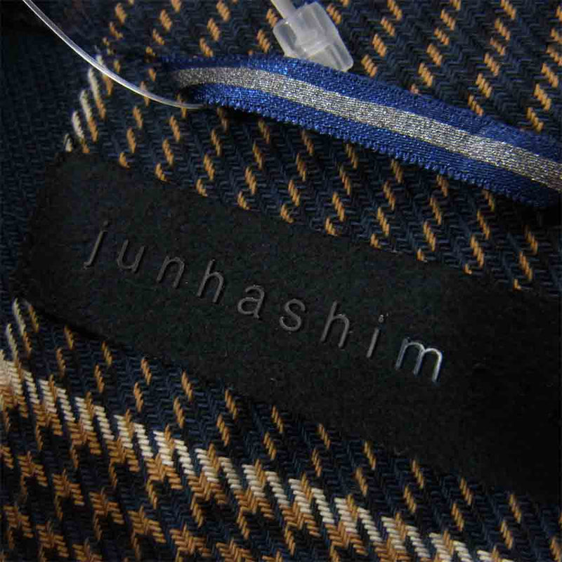 junhashimoto ジュンハシモト 20AW 1062020015 WESTERN SHIRTS ウエスタンチェックシャツ ブラック系 2【美品】【中古】