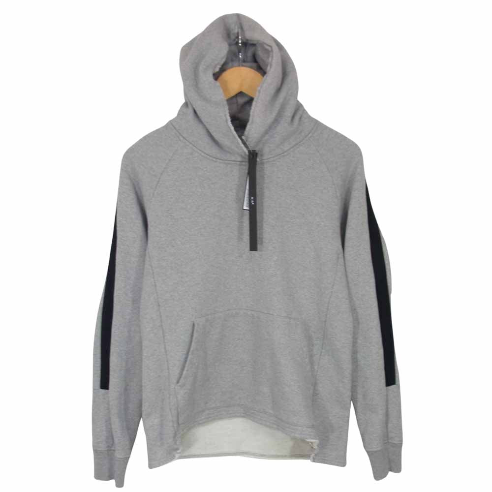 wjk ダブルジェイケイ 18AW 2816-mj51k side line parka サイド ライン パーカー グレー系 S【中古】