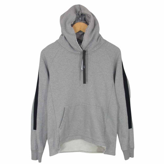 wjk ダブルジェイケイ 18AW 2816-mj51k side line parka サイド ライン パーカー グレー系 S【中古】