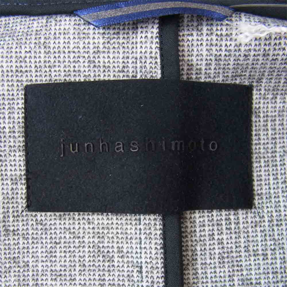 junhashimoto ジュンハシモト 20AW 1042020005 NUKUMORI HOODED ダウン混ジップアップパーカー ネイビー系 2【極上美品】【中古】