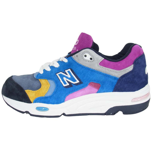 NEW BALANCE ニューバランス M1700K2 USA製 Kith The Colorist Blue Toe スニーカー マルチカラー系 7 1/2【新古品】【未使用】【中古】