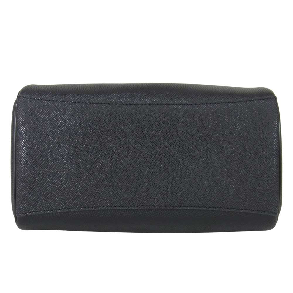 COACH コーチ F32202 ミニ サッチェル ショルダー バッグ ブラック系【中古】