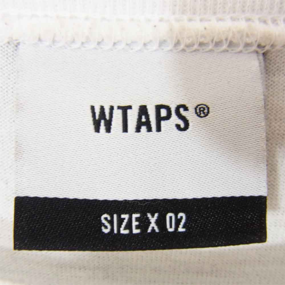 WTAPS ダブルタップス 201ATDT-CSM12 HOME BASE LS TEE COPO ホワイト系 02【中古】