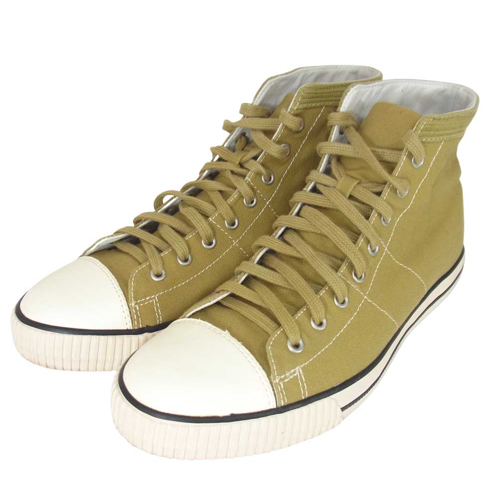 VISVIM ビズビム 0117201001004 17AW KIEFER HI CANVAS キャンバス ハイカット スニーカー カーキ系 9 2/1【中古】