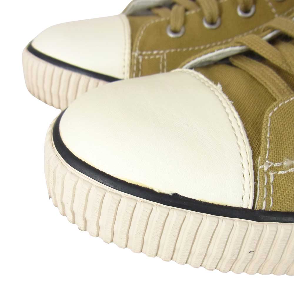 VISVIM ビズビム 0117201001004 17AW KIEFER HI CANVAS キャンバス ハイカット スニーカー カーキ系 9 2/1【中古】