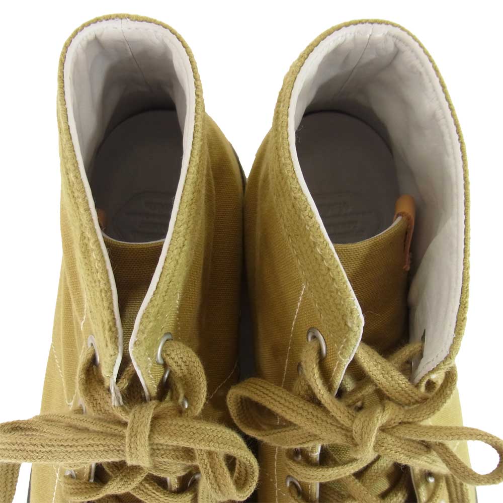 VISVIM ビズビム 0117201001004 17AW KIEFER HI CANVAS キャンバス ハイカット スニーカー カーキ系 9 2/1【中古】