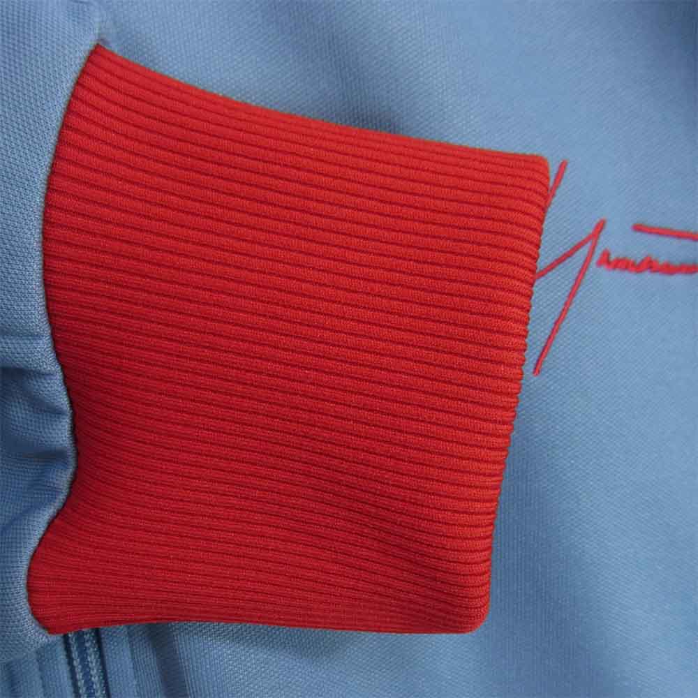 Yohji Yamamoto ヨウジヤマモト アディダス adidas 19AW YY Exclusive Series FK9864 BECKENBAUER TRACK TOP ベッケンバウアー トラックトップ ライトブルー系 L/G【中古】