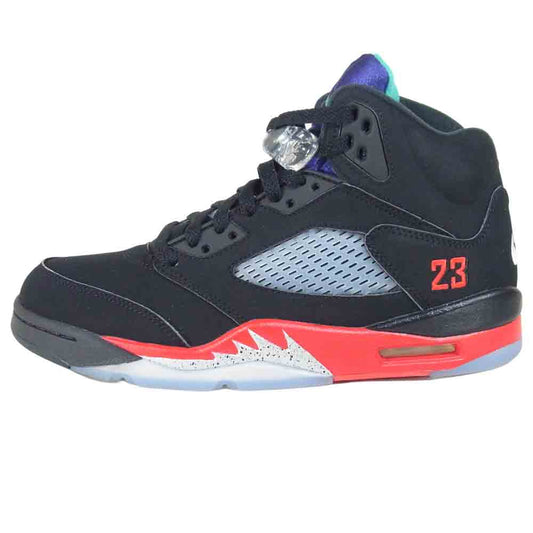 NIKE ナイキ CZ1786-001 AIR JORDAN 5 RETRO TOP3 エアジョーダン ファイブ レトロ トップスリー ブラック系 US8【美品】【中古】