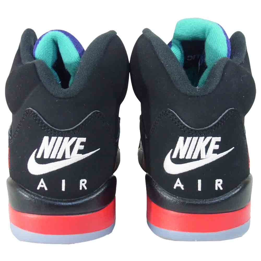 NIKE ナイキ CZ1786-001 AIR JORDAN 5 RETRO TOP3 エアジョーダン ファイブ レトロ トップスリー ブラック系 US8【美品】【中古】