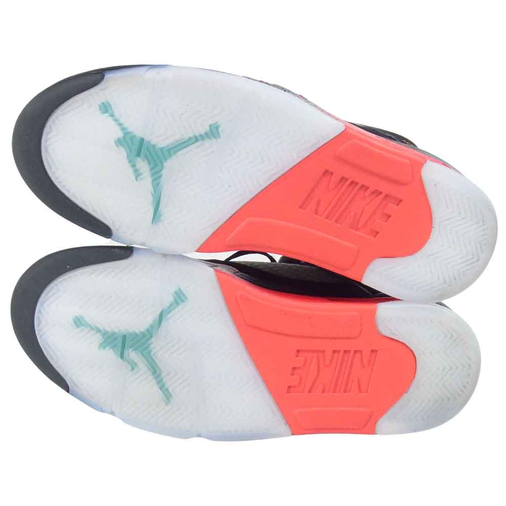 NIKE ナイキ CZ1786-001 AIR JORDAN 5 RETRO TOP3 エアジョーダン ファイブ レトロ トップスリー ブラック系 US8【美品】【中古】